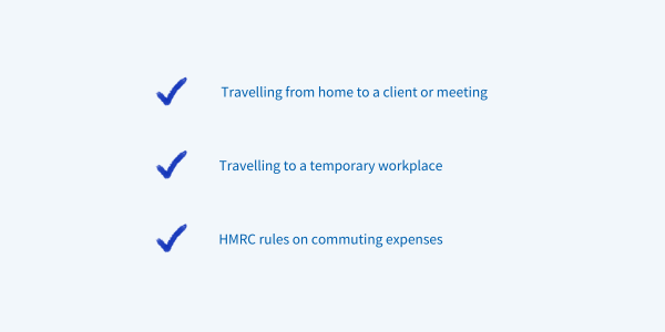 3 tick boxes for 'What can employees claim business expenses for?